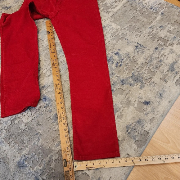 Banana Republic Red Corduroy pants. Size 31. - Picture 9 of 16